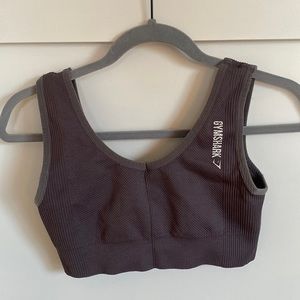 Gymshark dark purple sports bra size medium